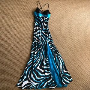 GREAT HOMECOMING DRESS! Cache Zebra-Print